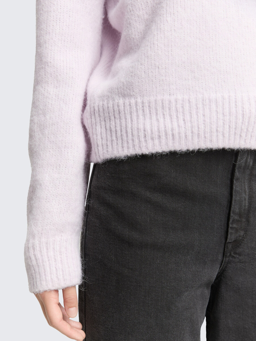 pull en maille oversize