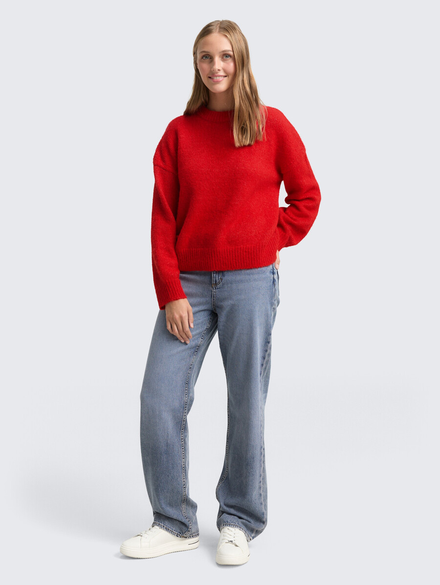 pull en maille oversize