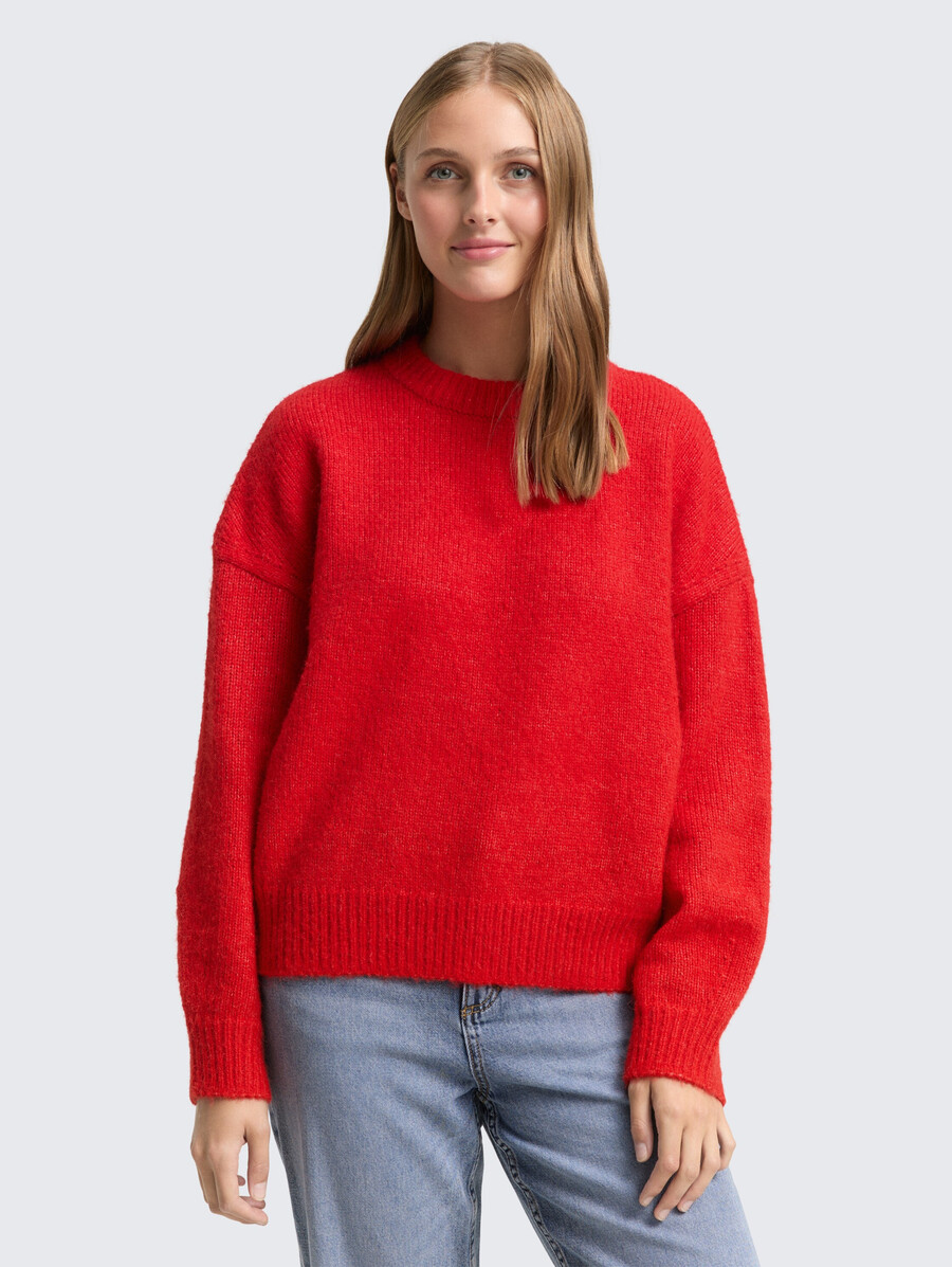 pull en maille oversize