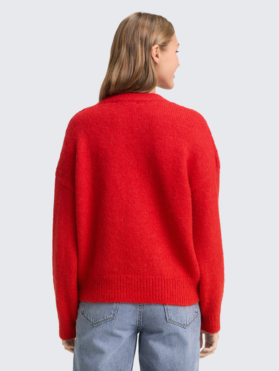 pull en maille oversize
