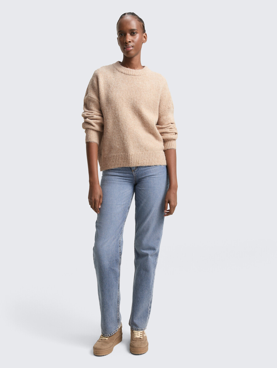pull en maille oversize