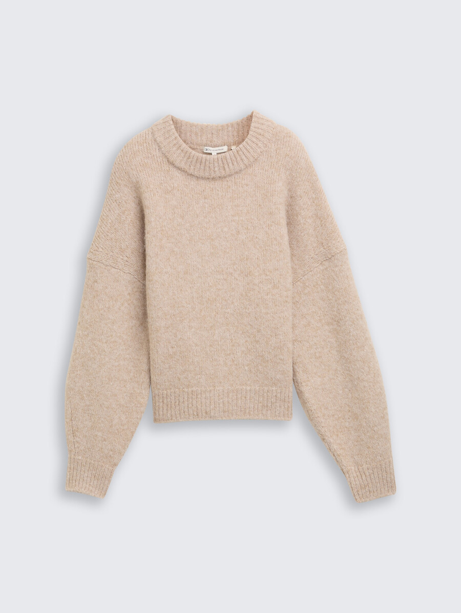 pull en maille oversize