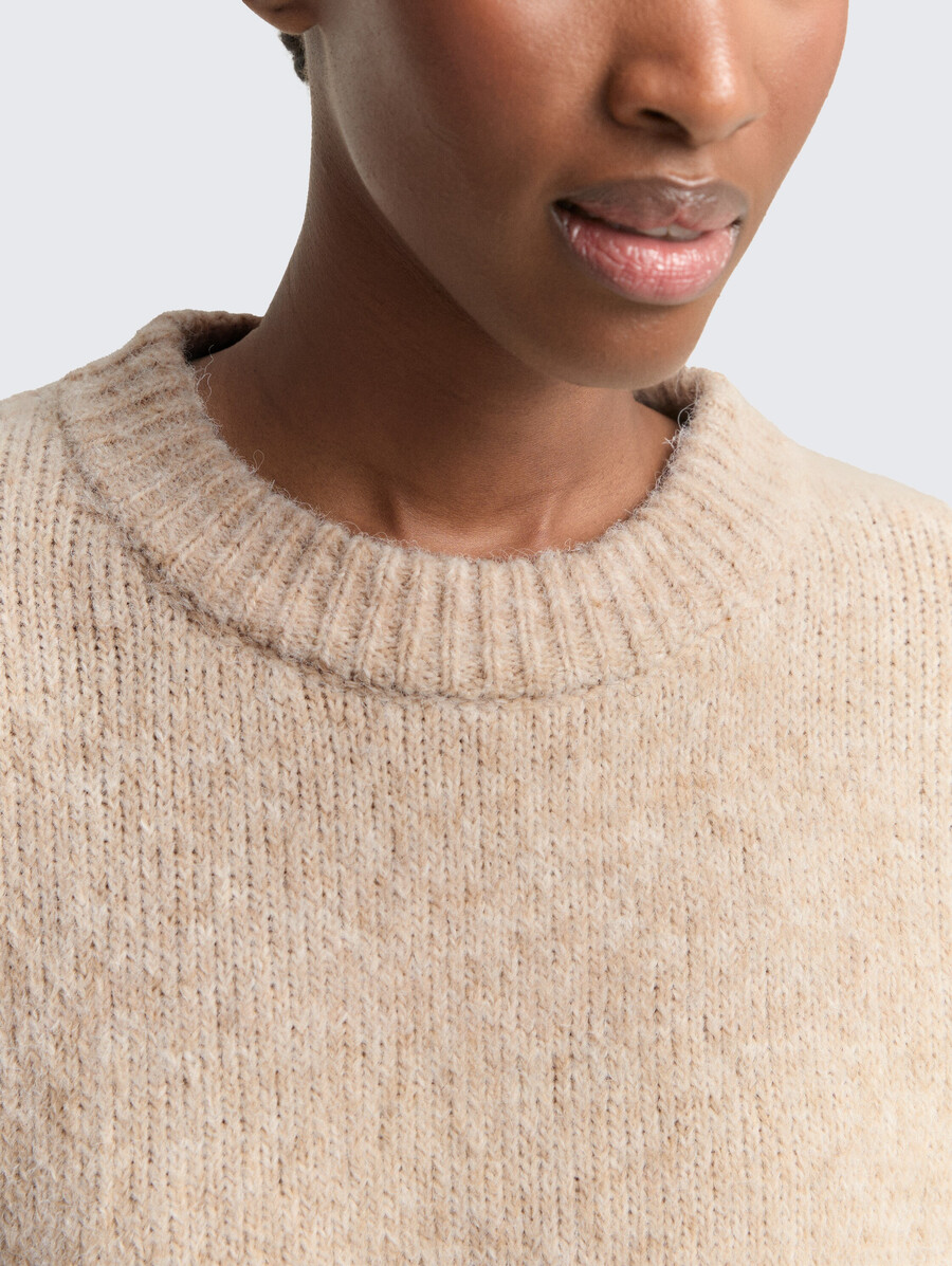 pull en maille oversize