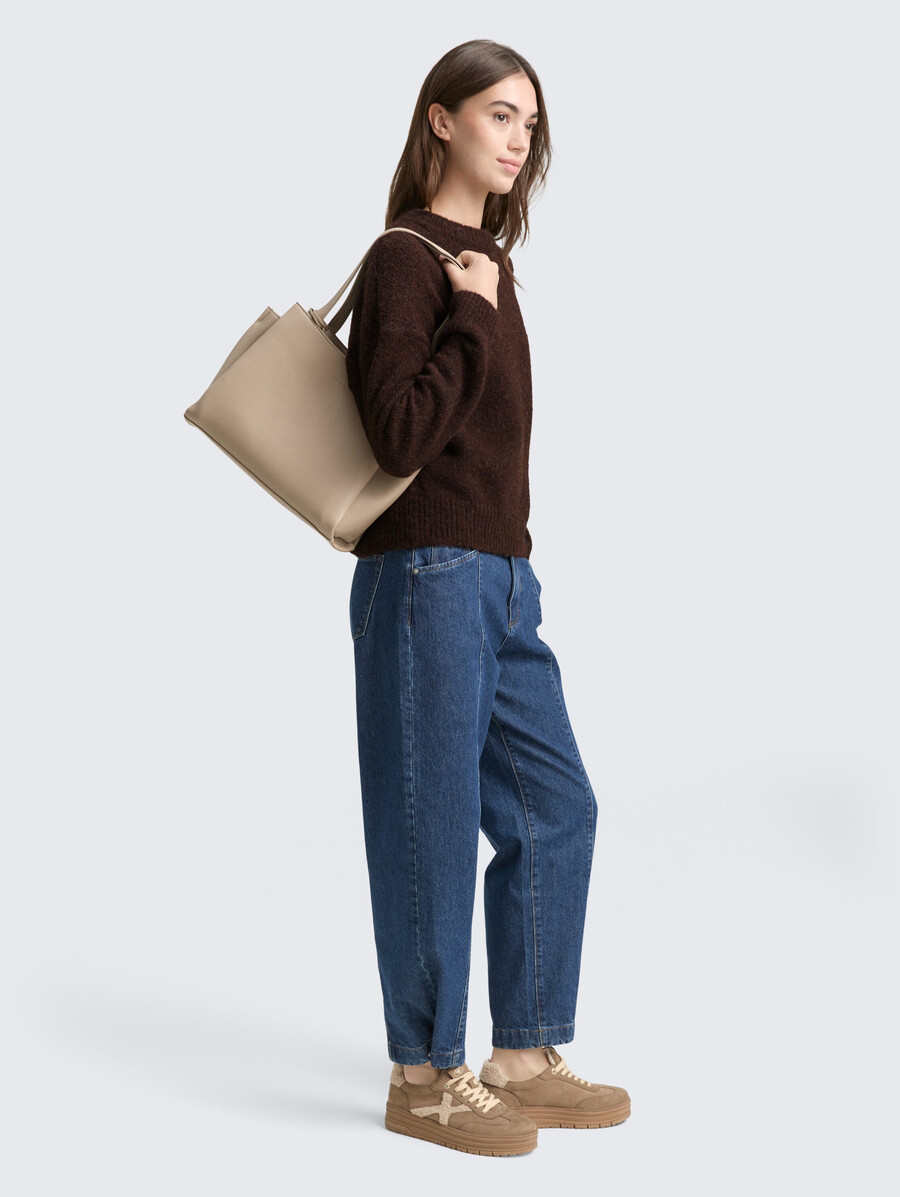 pull en maille oversize