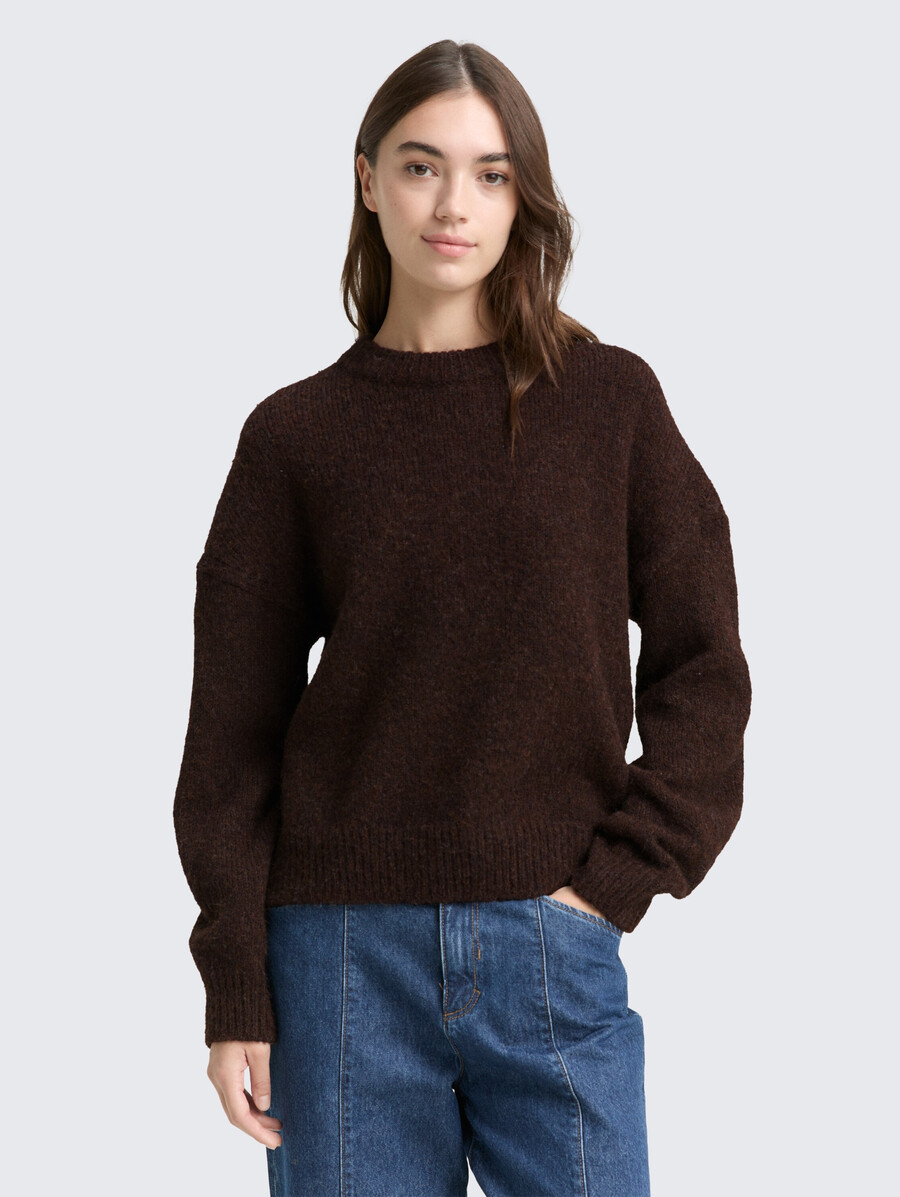pull en maille oversize