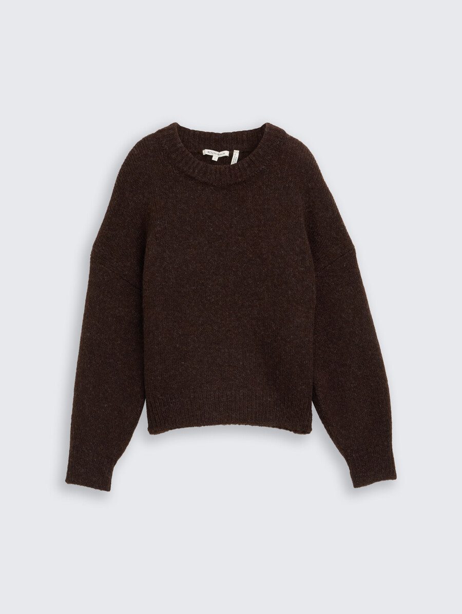 pull en maille oversize