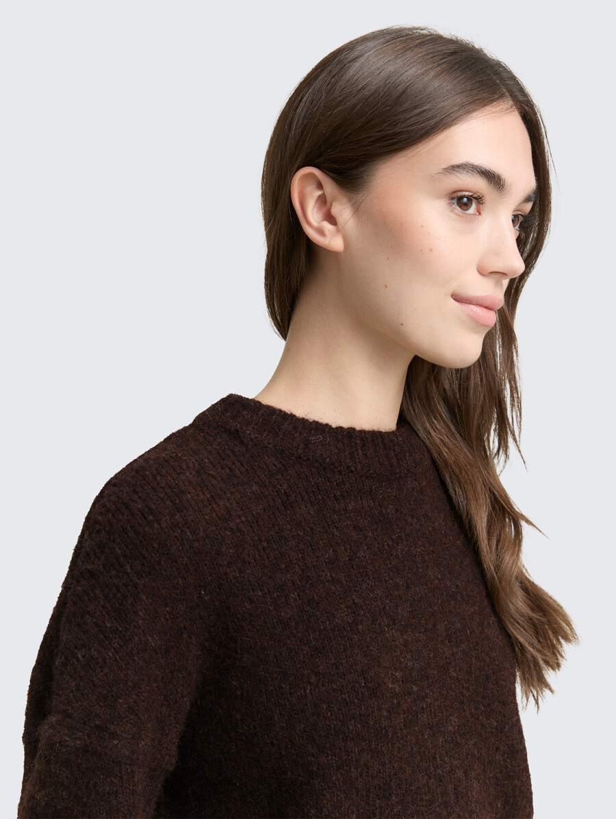 pull en maille oversize