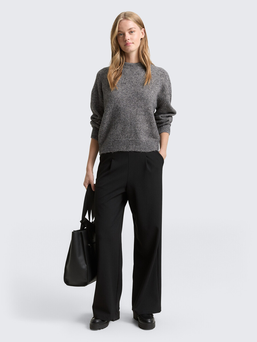 pull en maille oversize