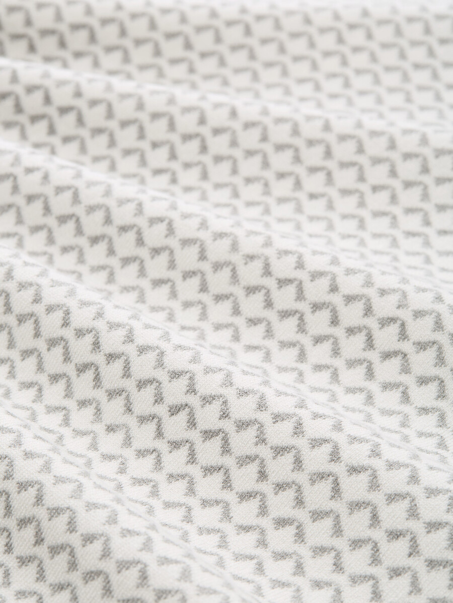 pull ample en maille jacquard