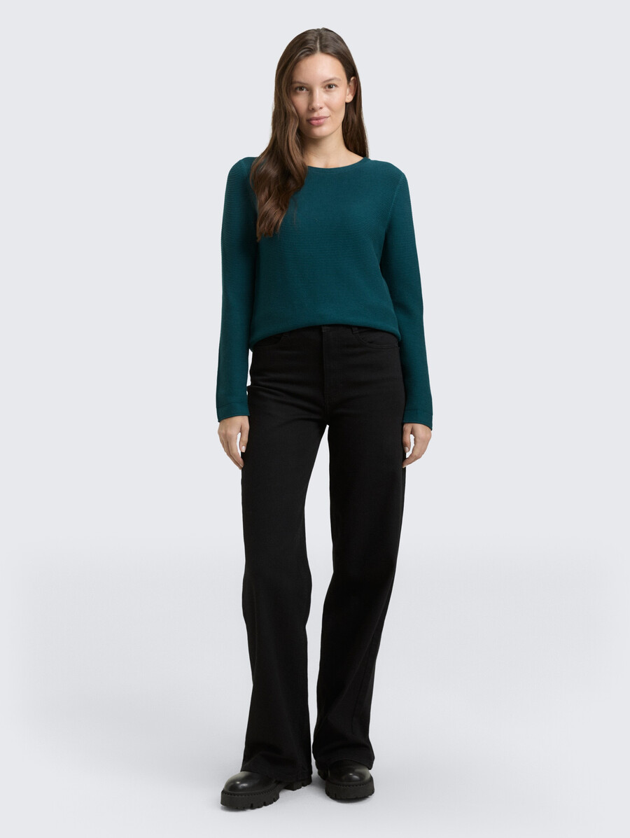 pull en maille de coton
