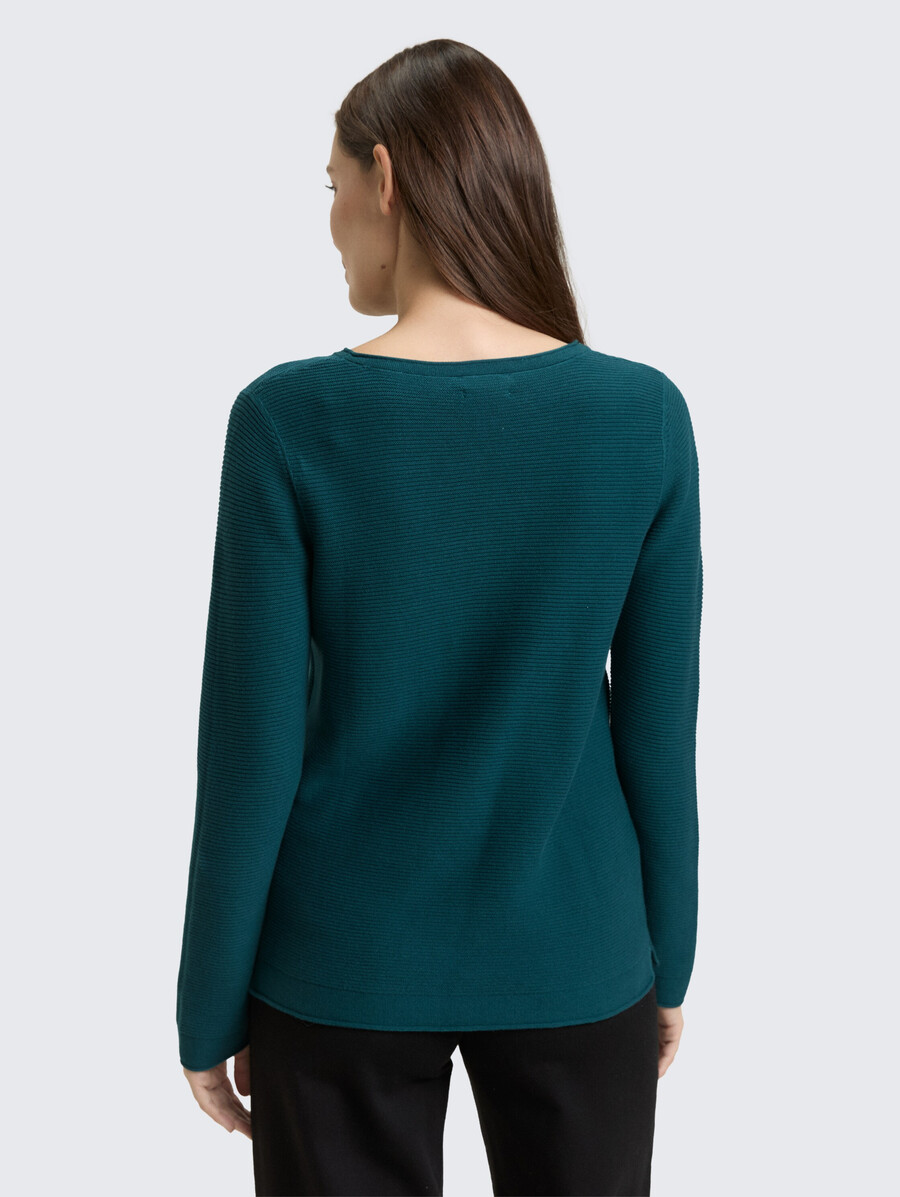 pull en maille de coton