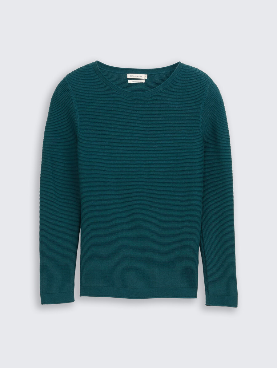 pull en maille de coton