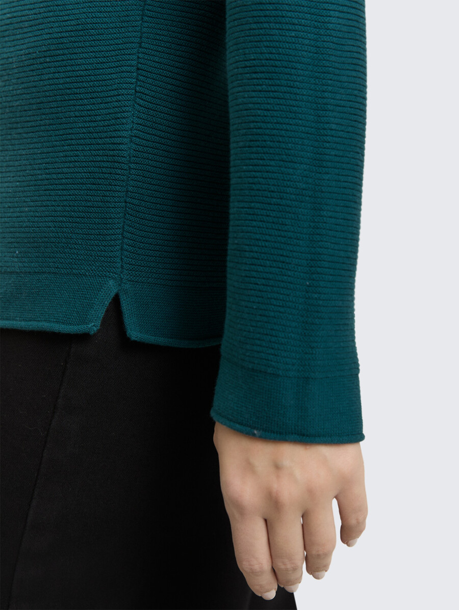 pull en maille de coton
