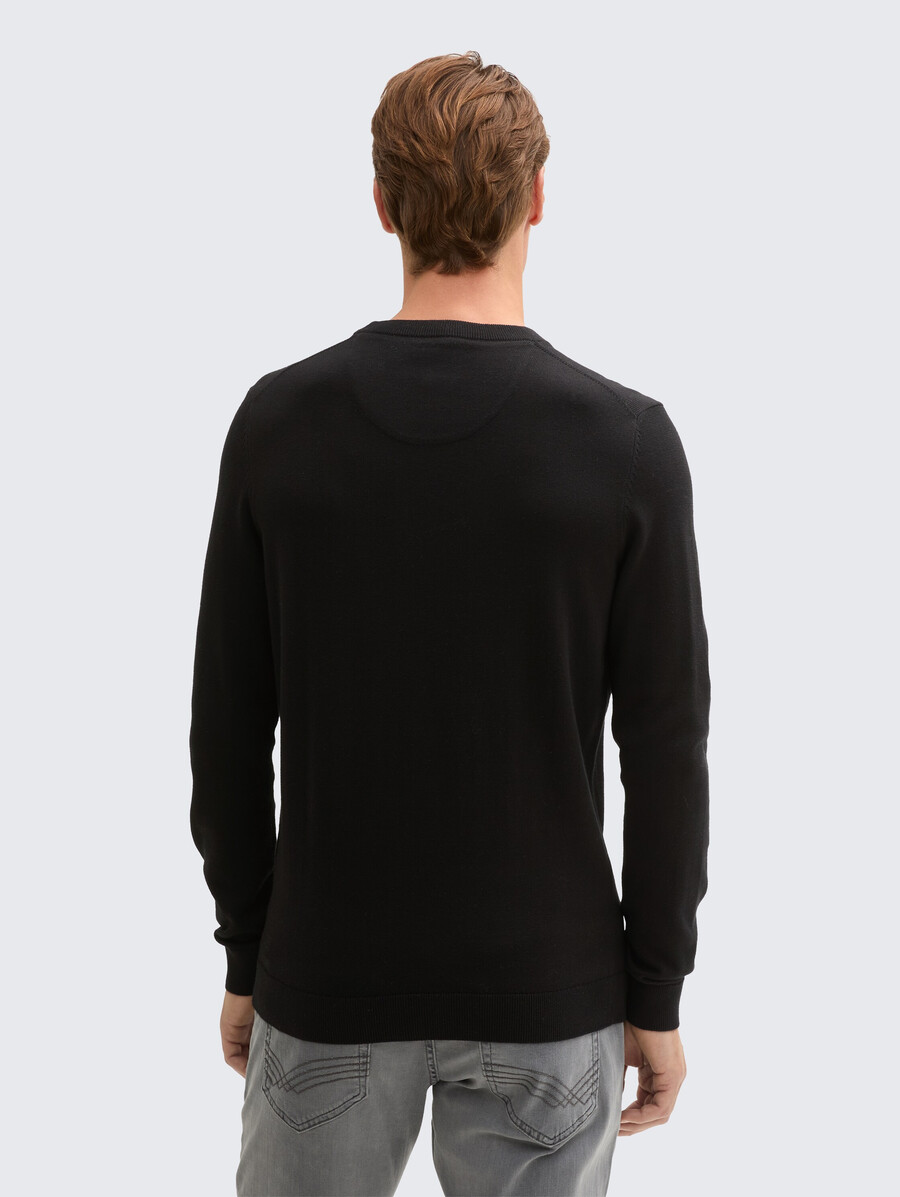 pull en maille de coton