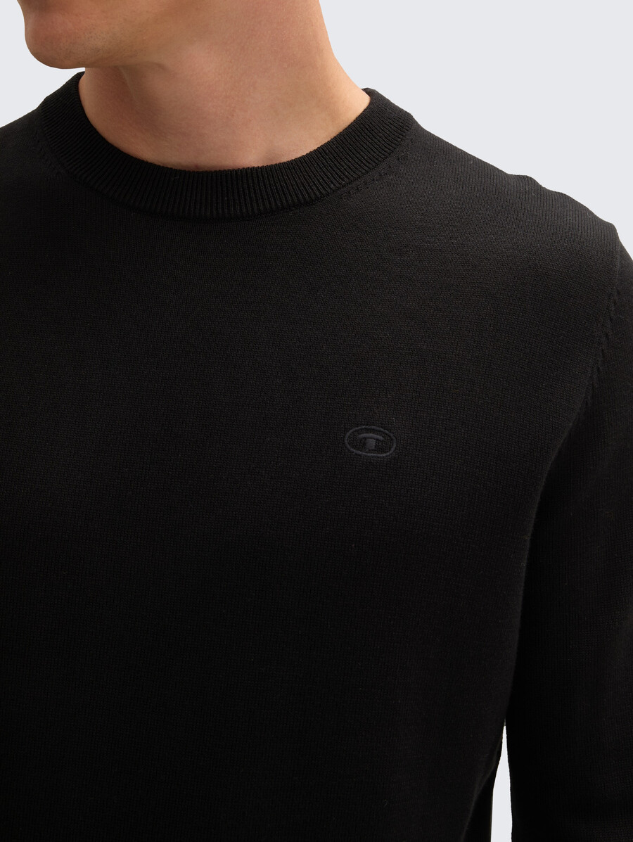 pull en maille de coton