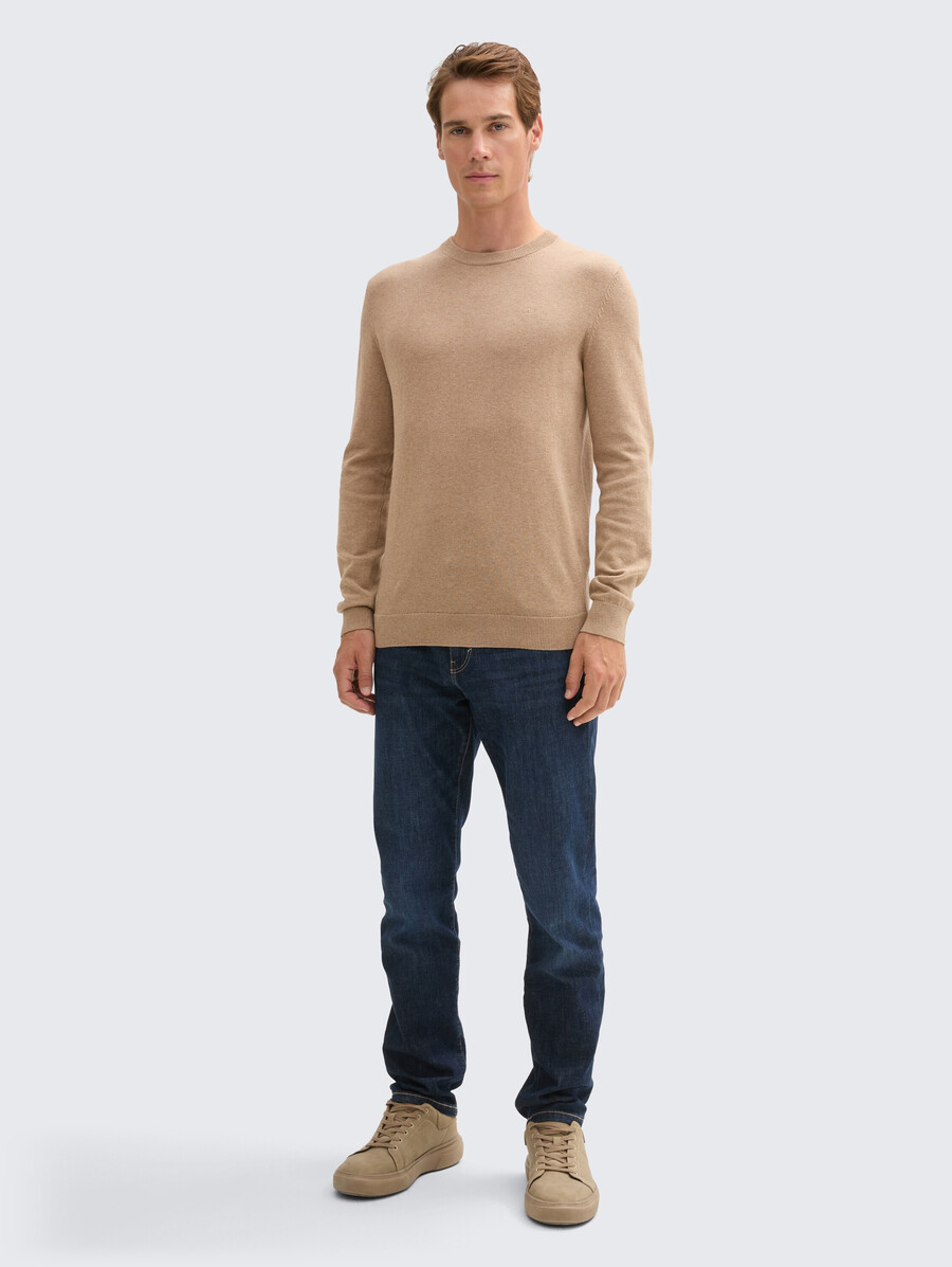 pull en maille de coton