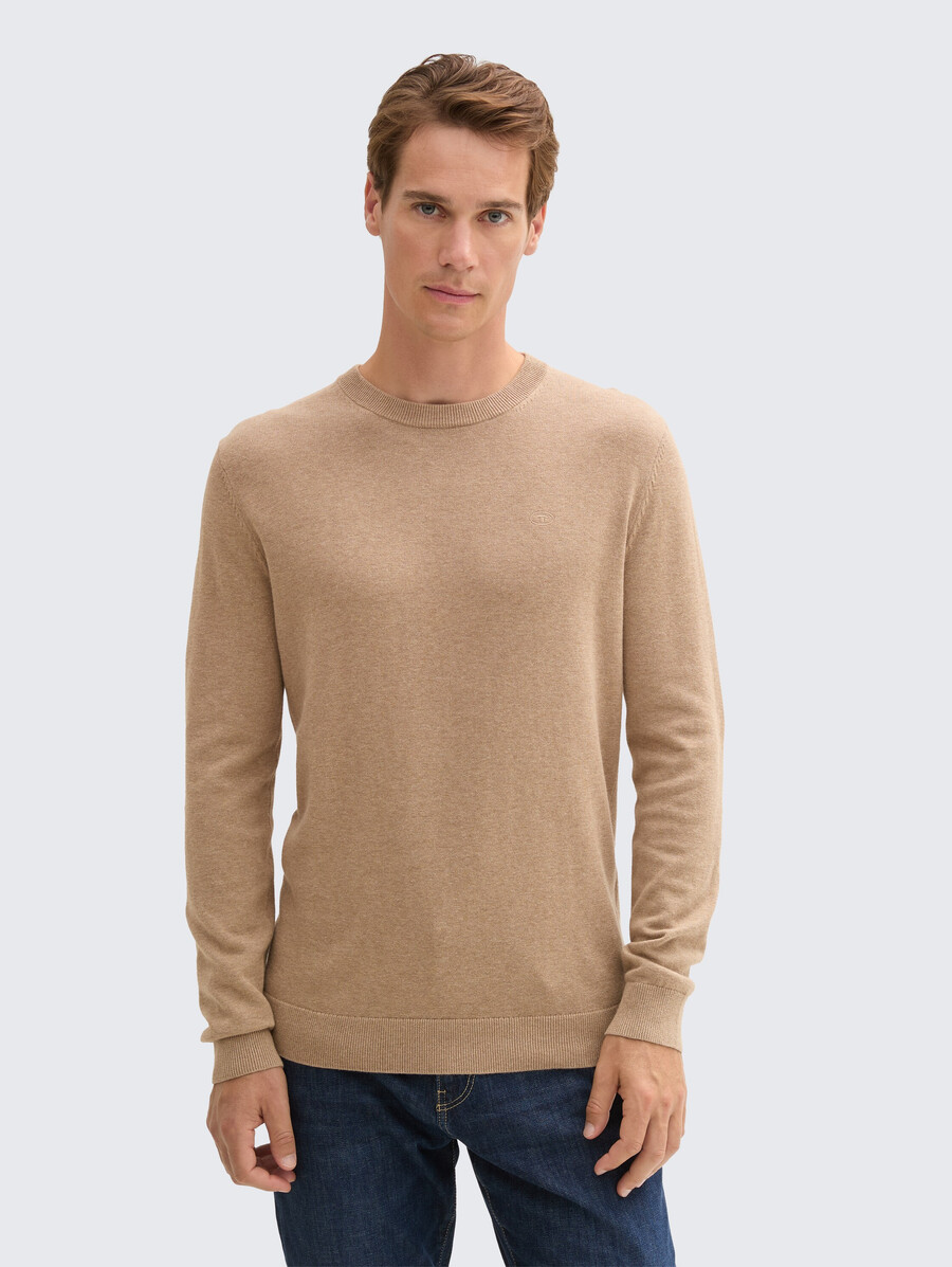 pull en maille de coton