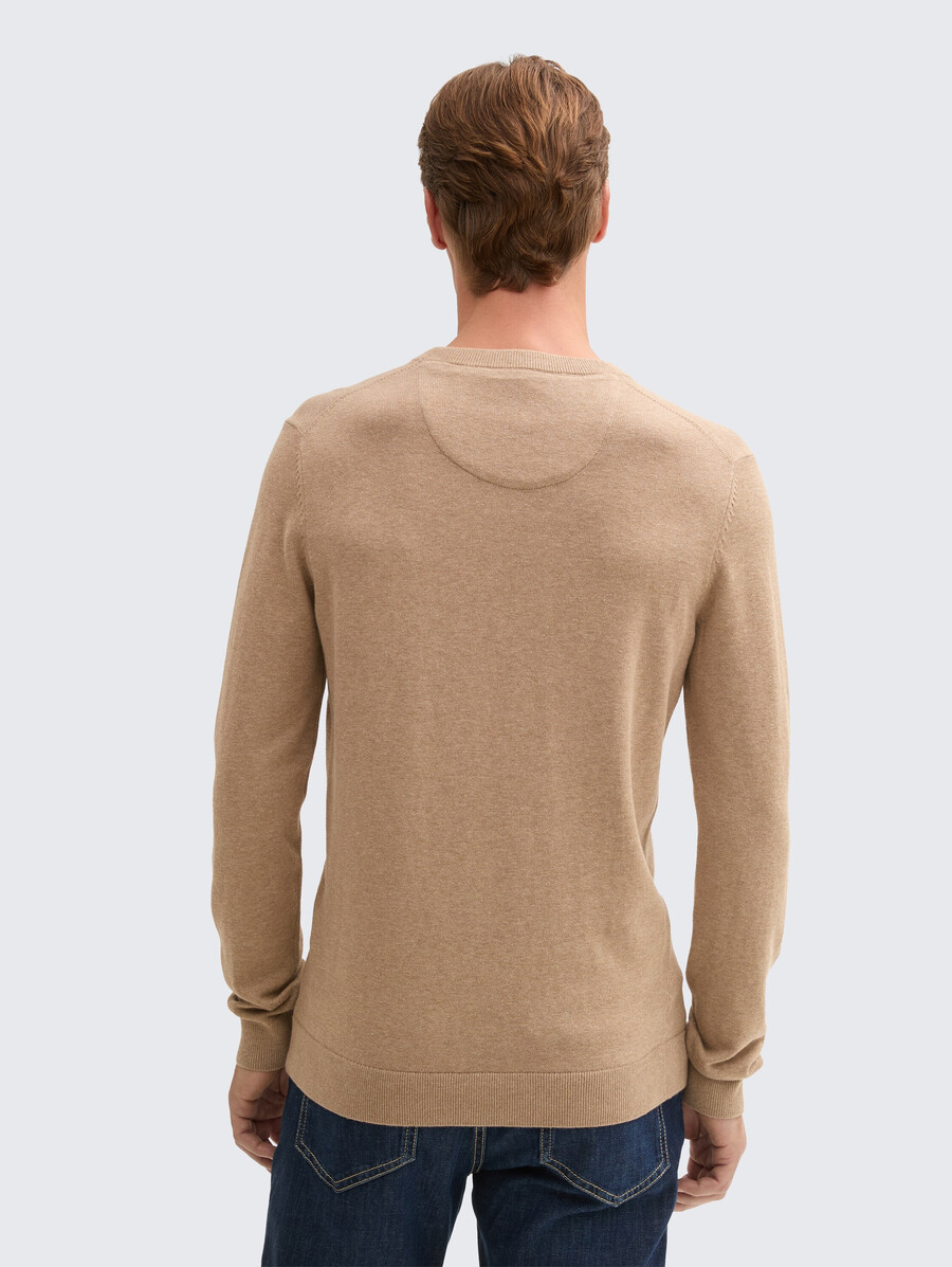 pull en maille de coton