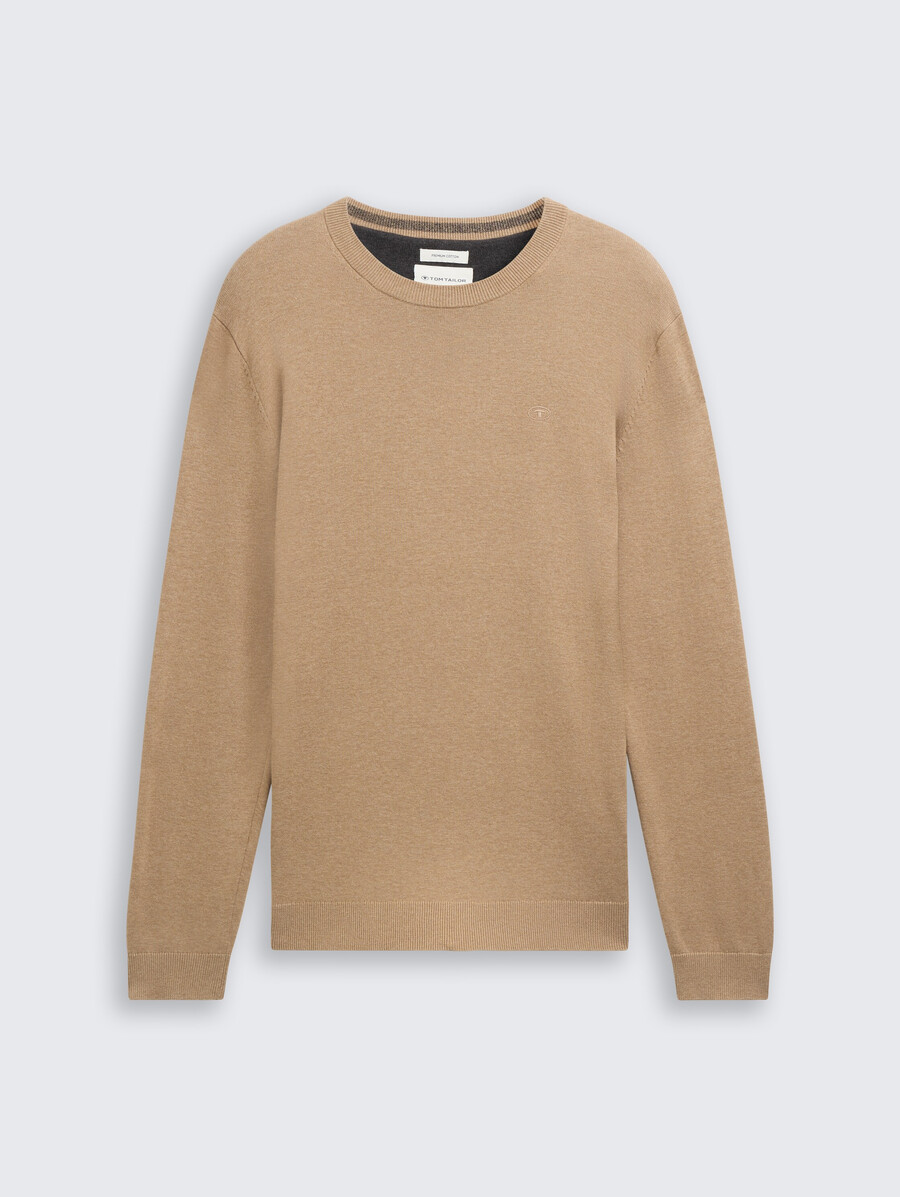 pull en maille de coton