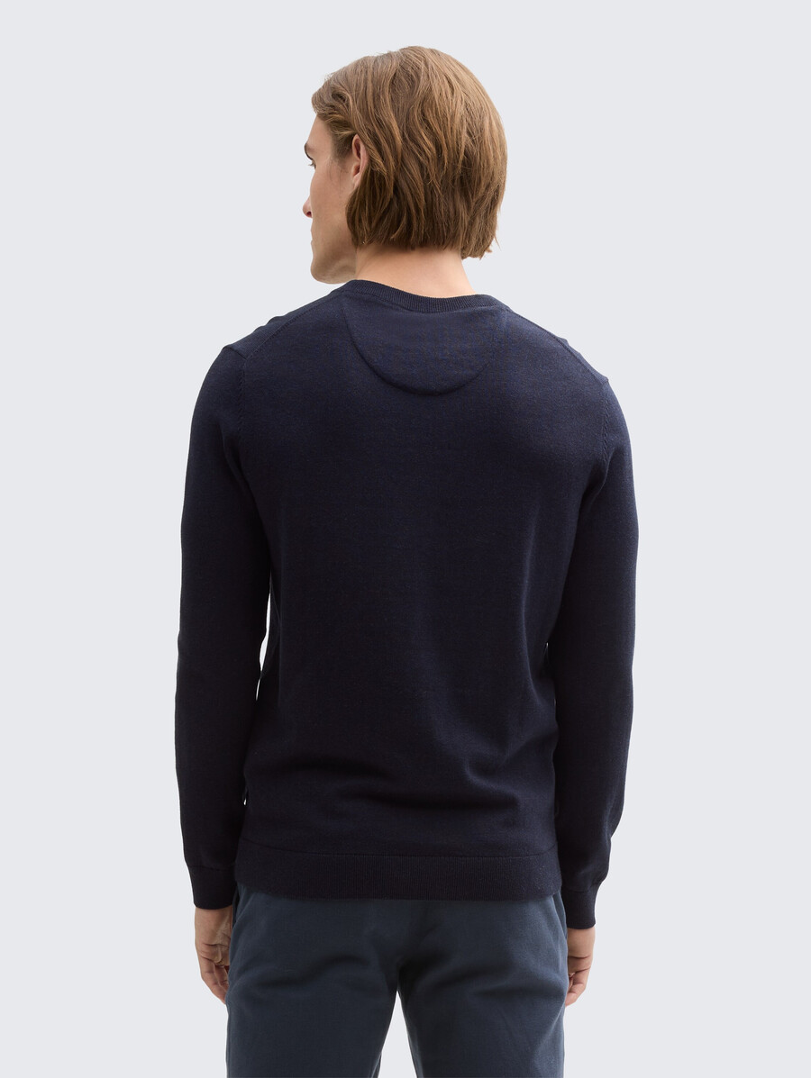 pull en maille de coton