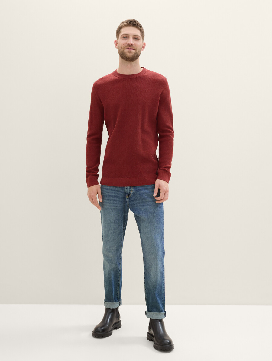 pull en maille de coton