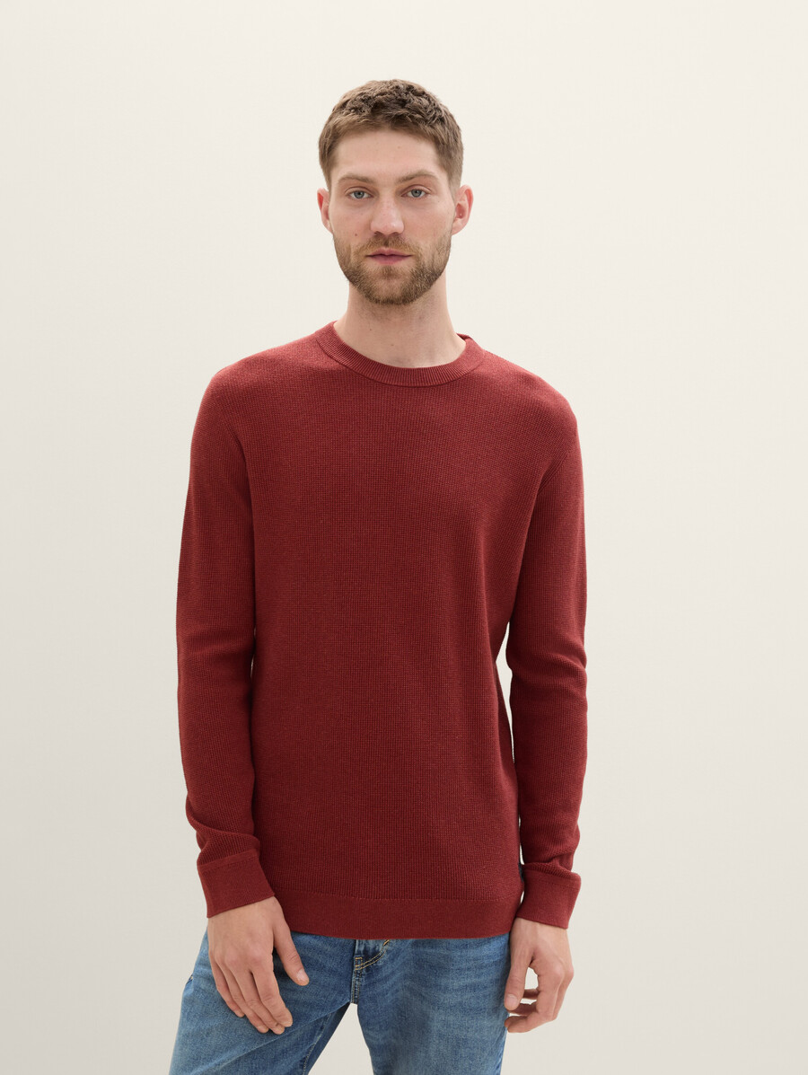 pull en maille de coton
