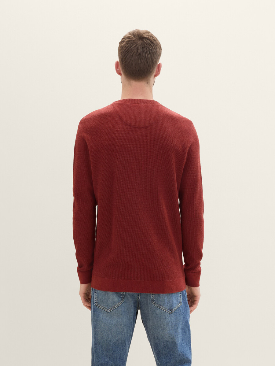 pull en maille de coton