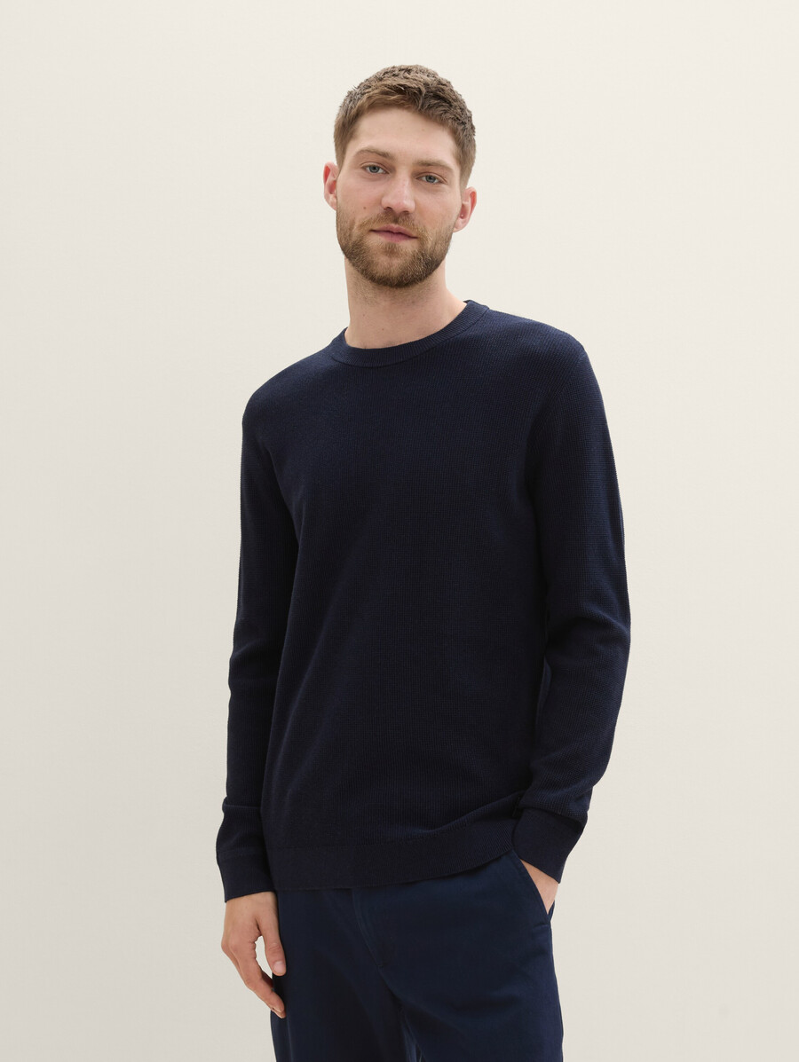 pull en maille de coton