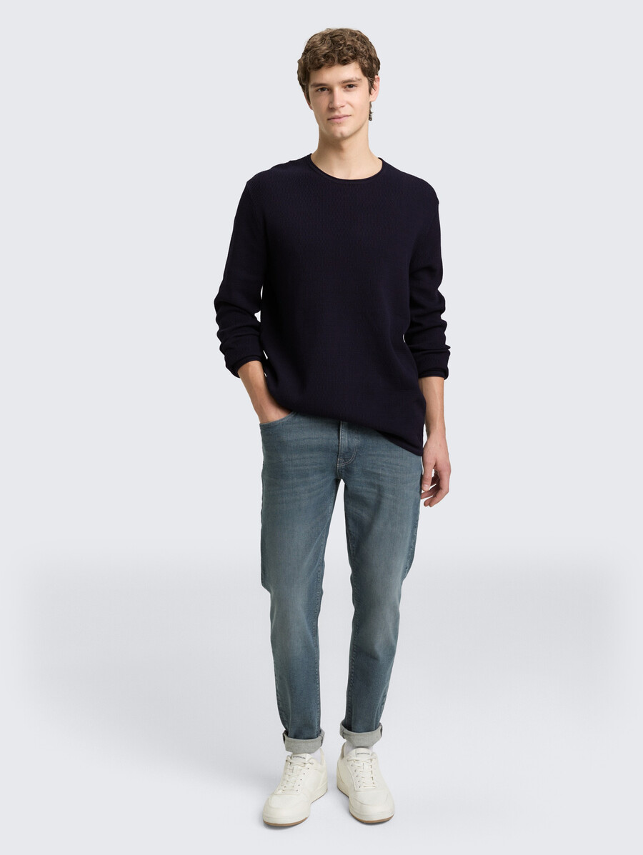 pull en maille de coton