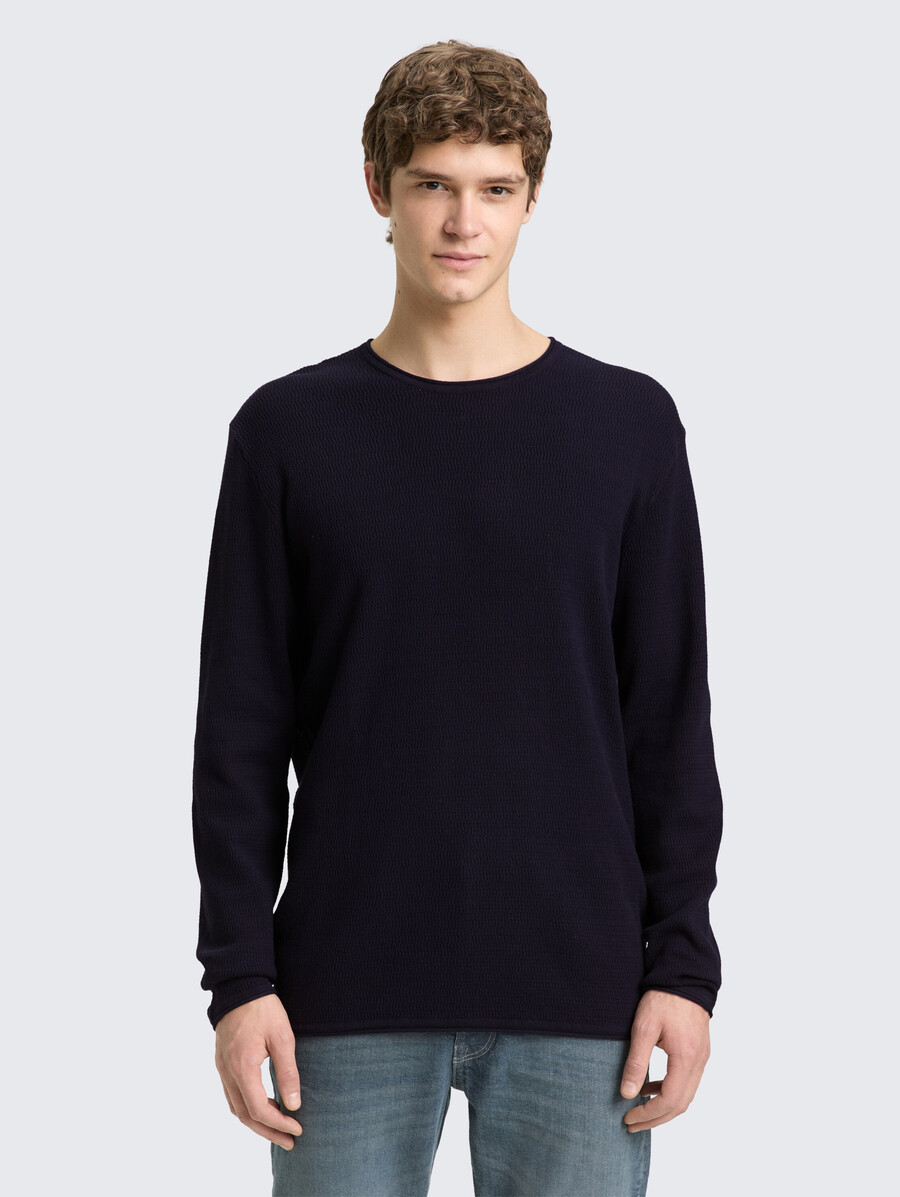 pull en maille de coton