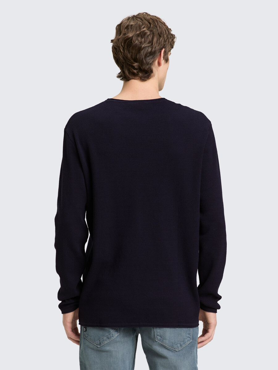 pull en maille de coton
