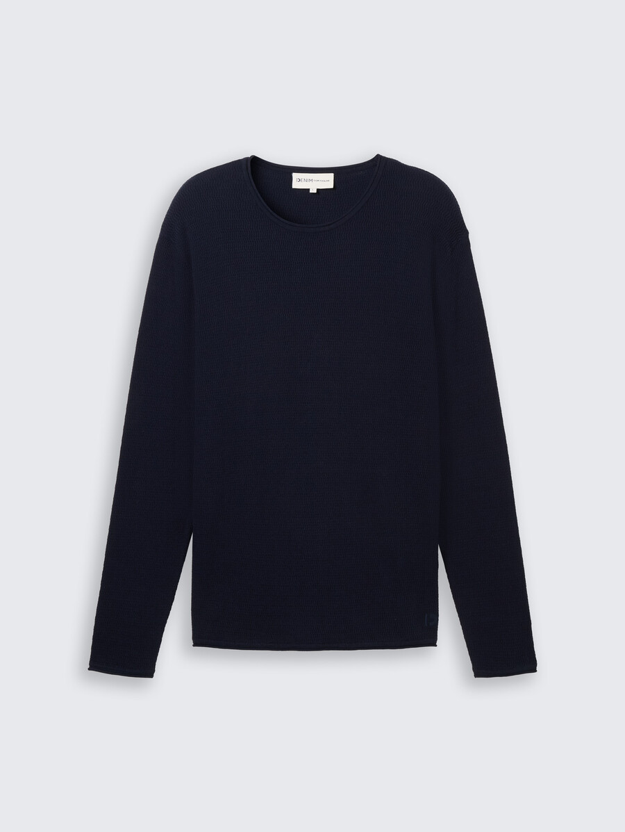 pull en maille de coton