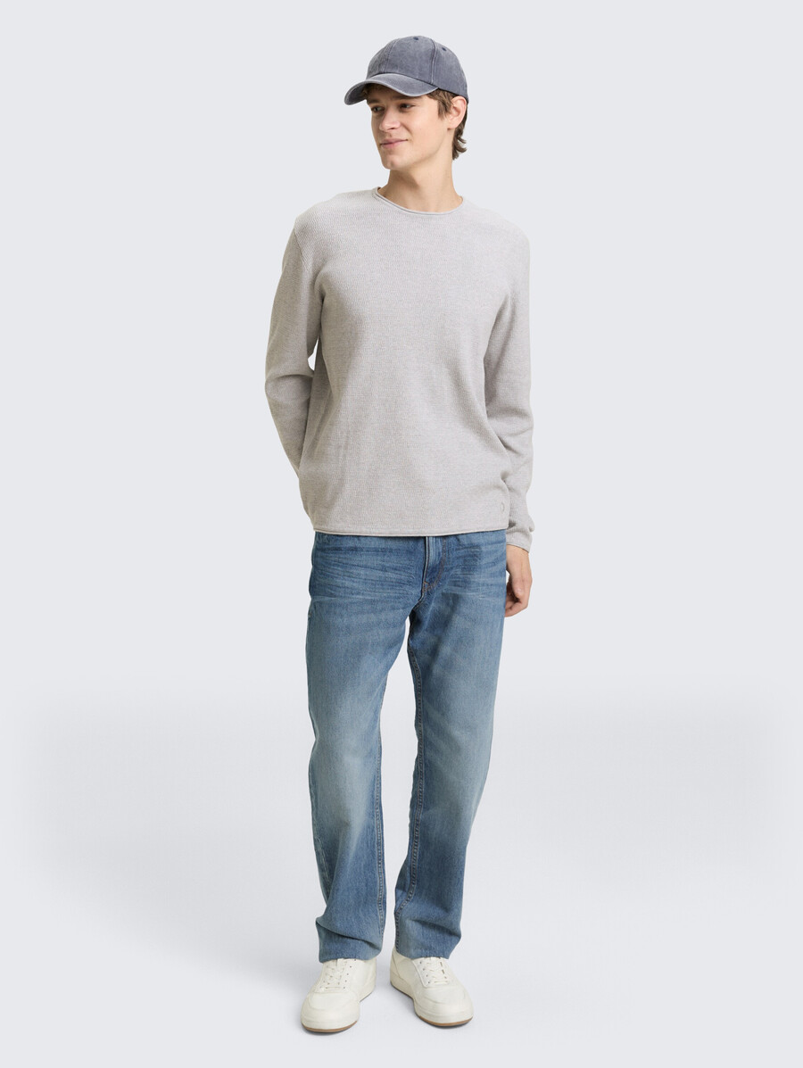 pull en maille de coton