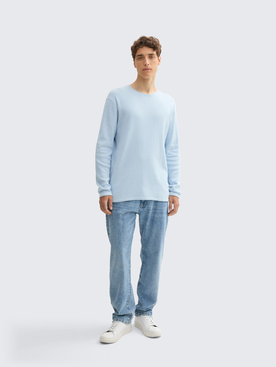 pull en maille de coton