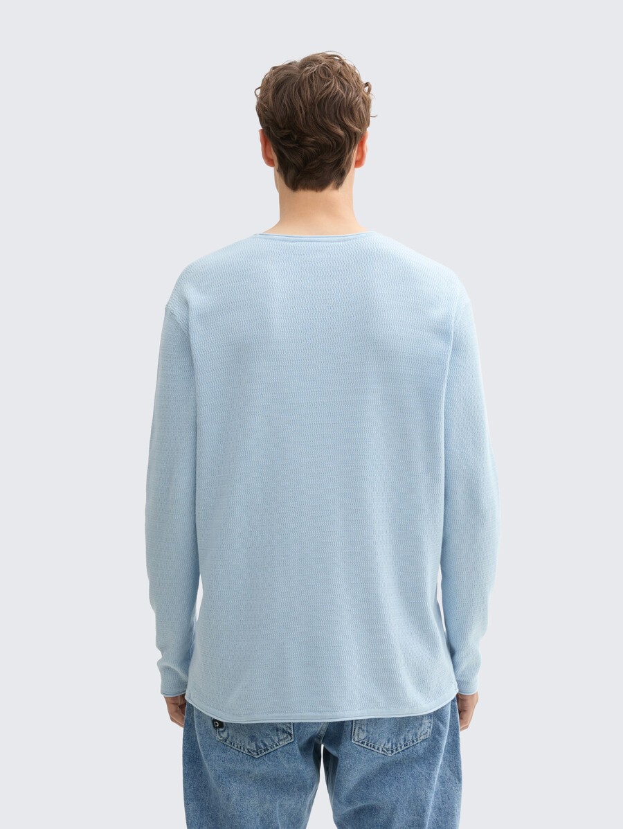 pull en maille de coton