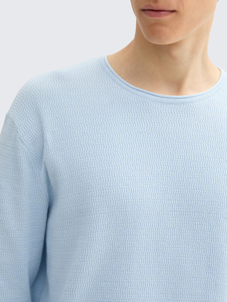 pull en maille de coton