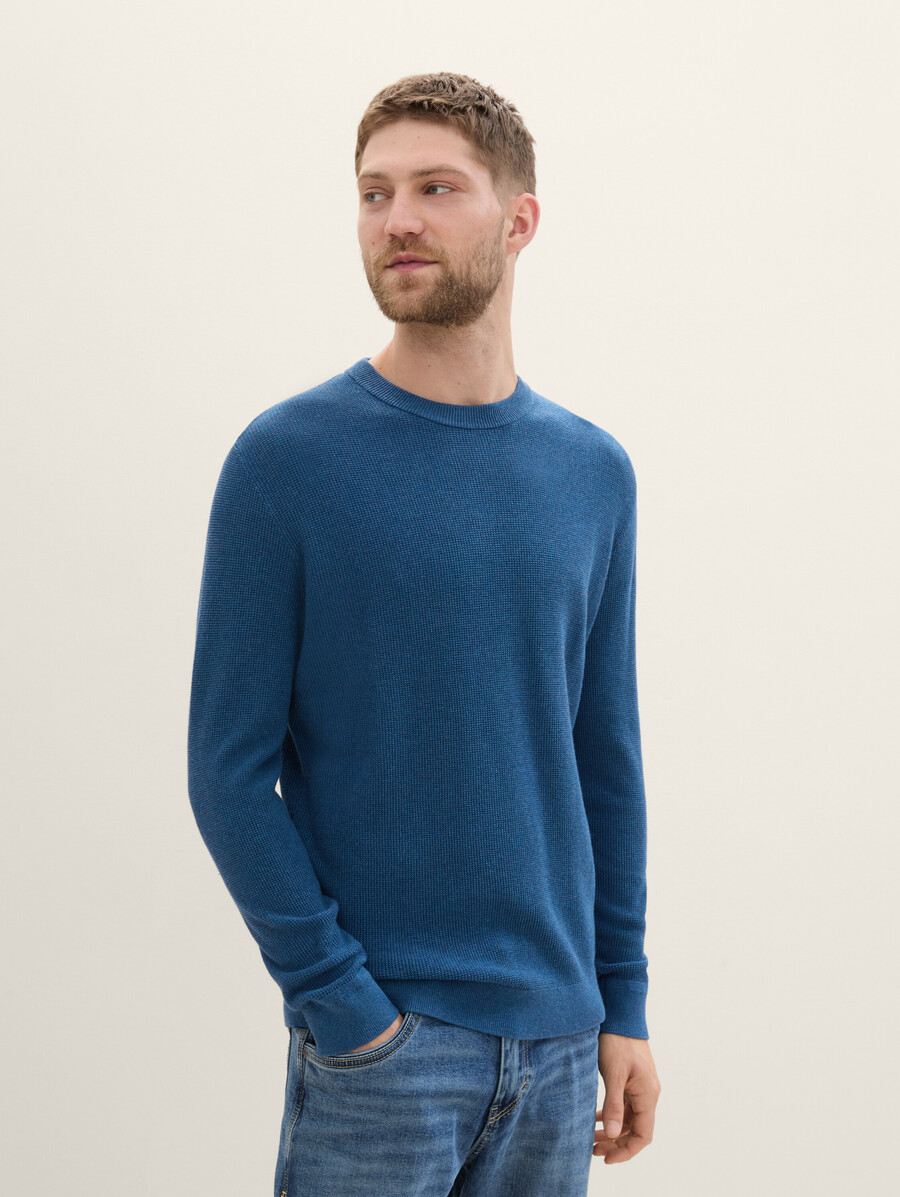 pull en maille de coton