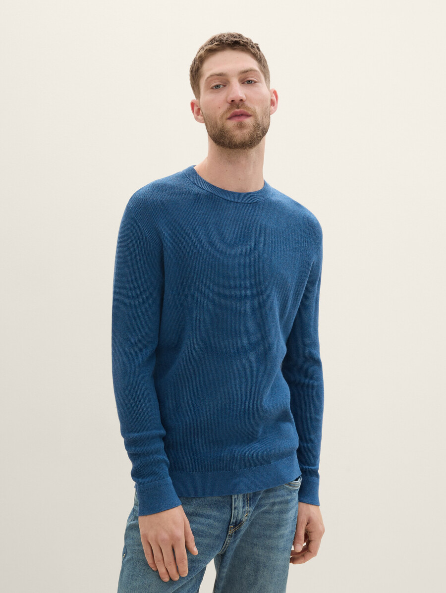 pull en maille de coton