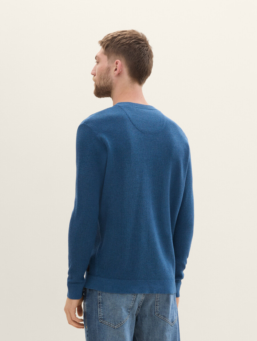 pull en maille de coton
