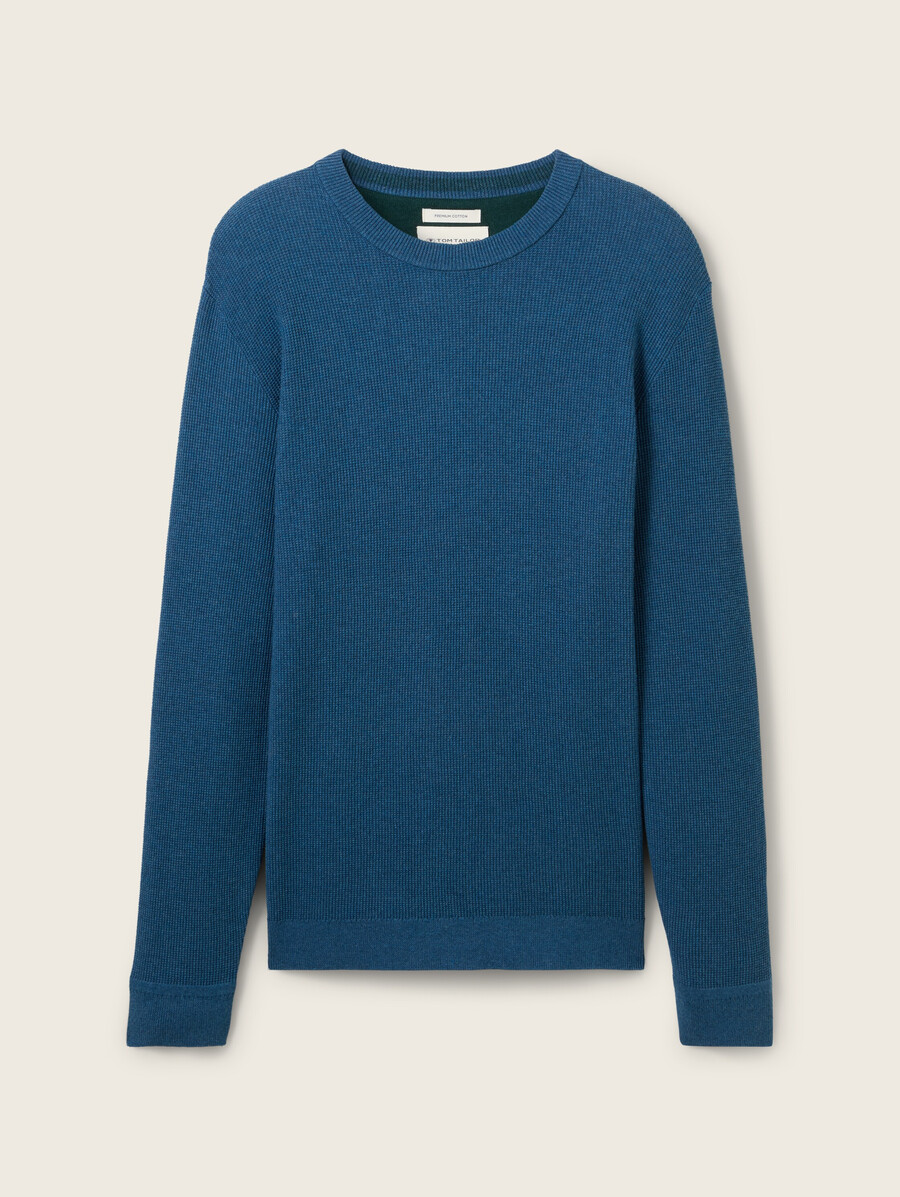 pull en maille de coton