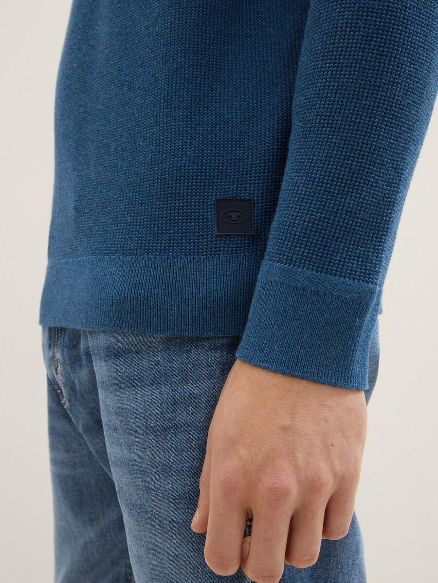 pull en maille de coton