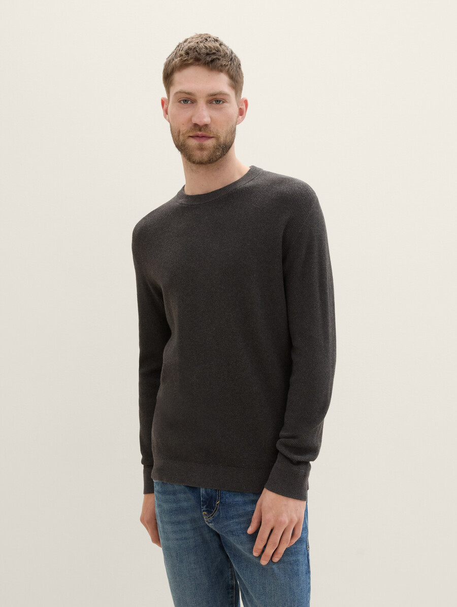 pull en maille de coton