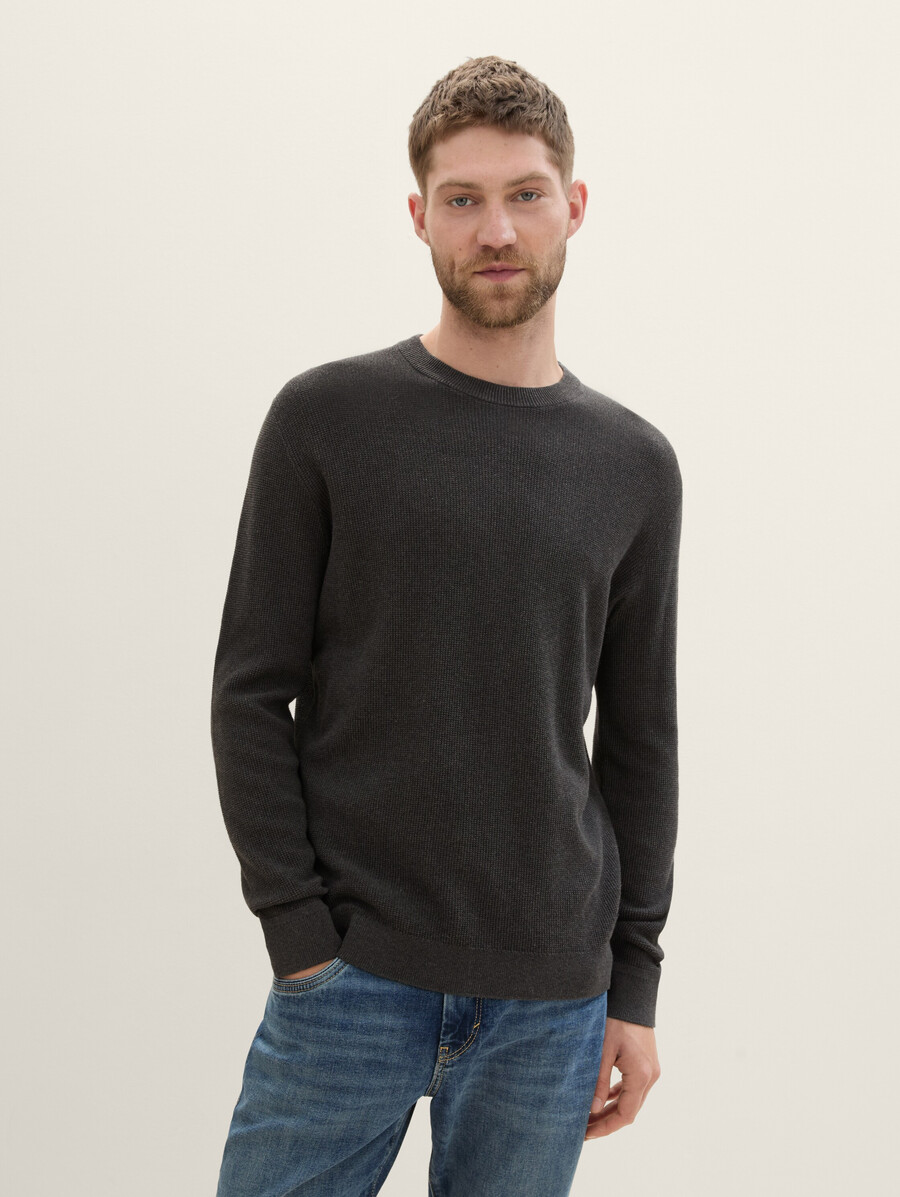 pull en maille de coton