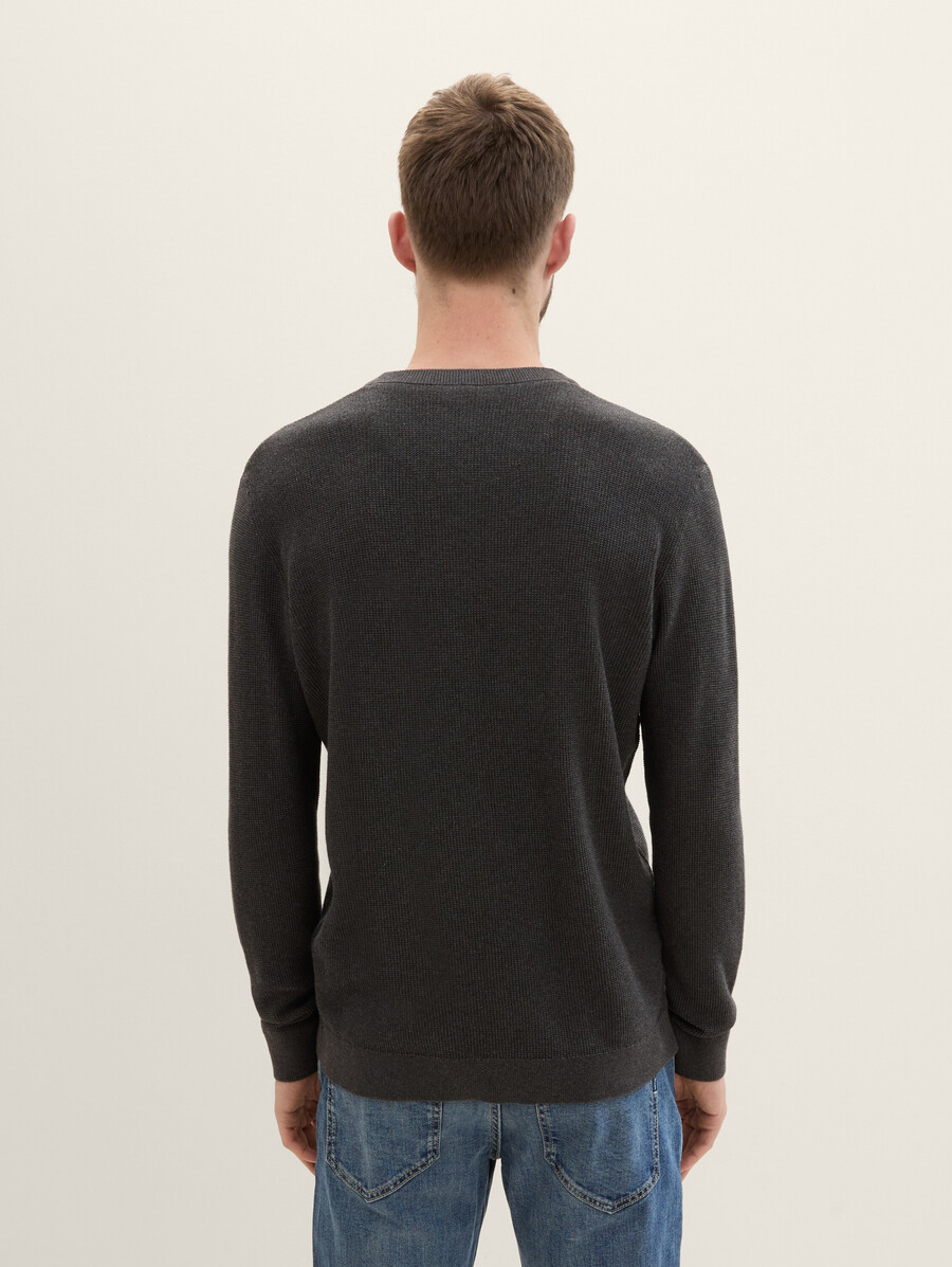 pull en maille de coton