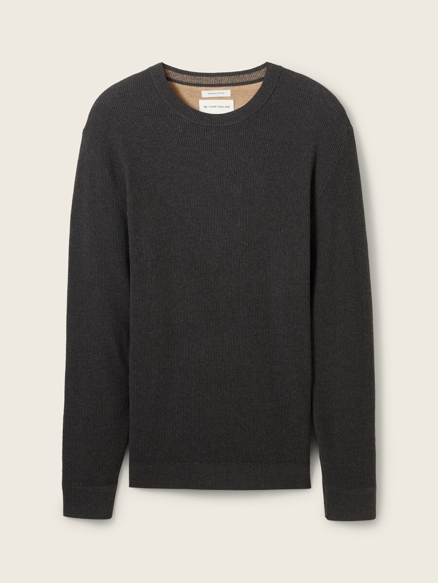 pull en maille de coton