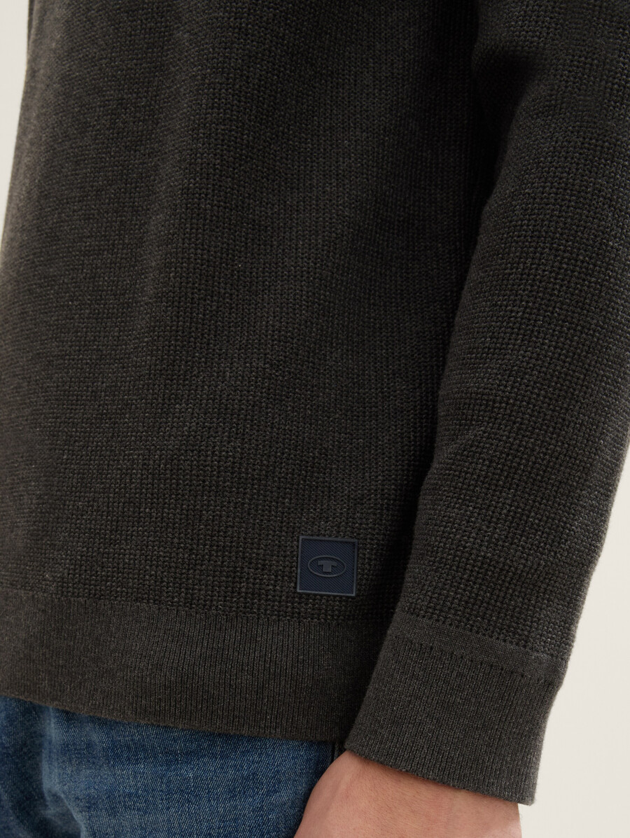 pull en maille de coton