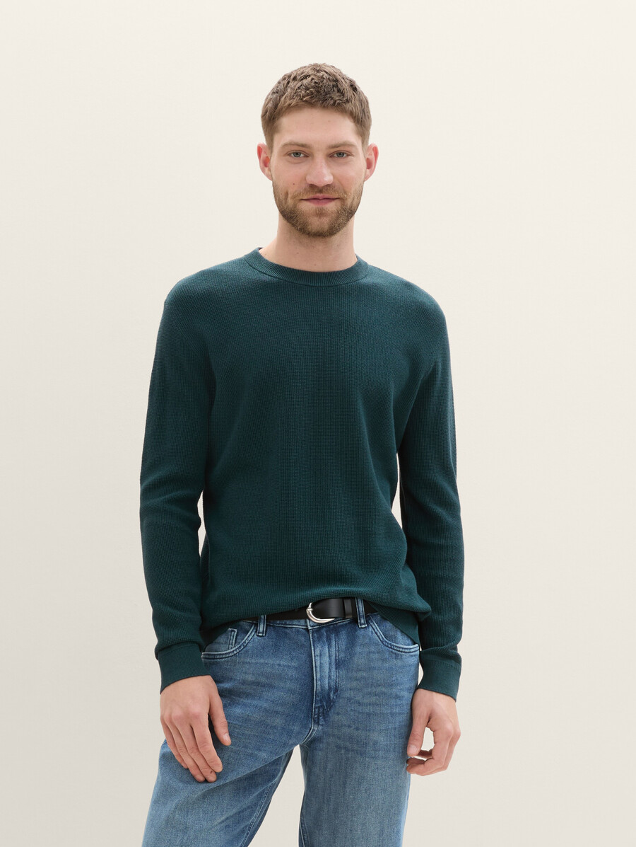 pull en maille de coton