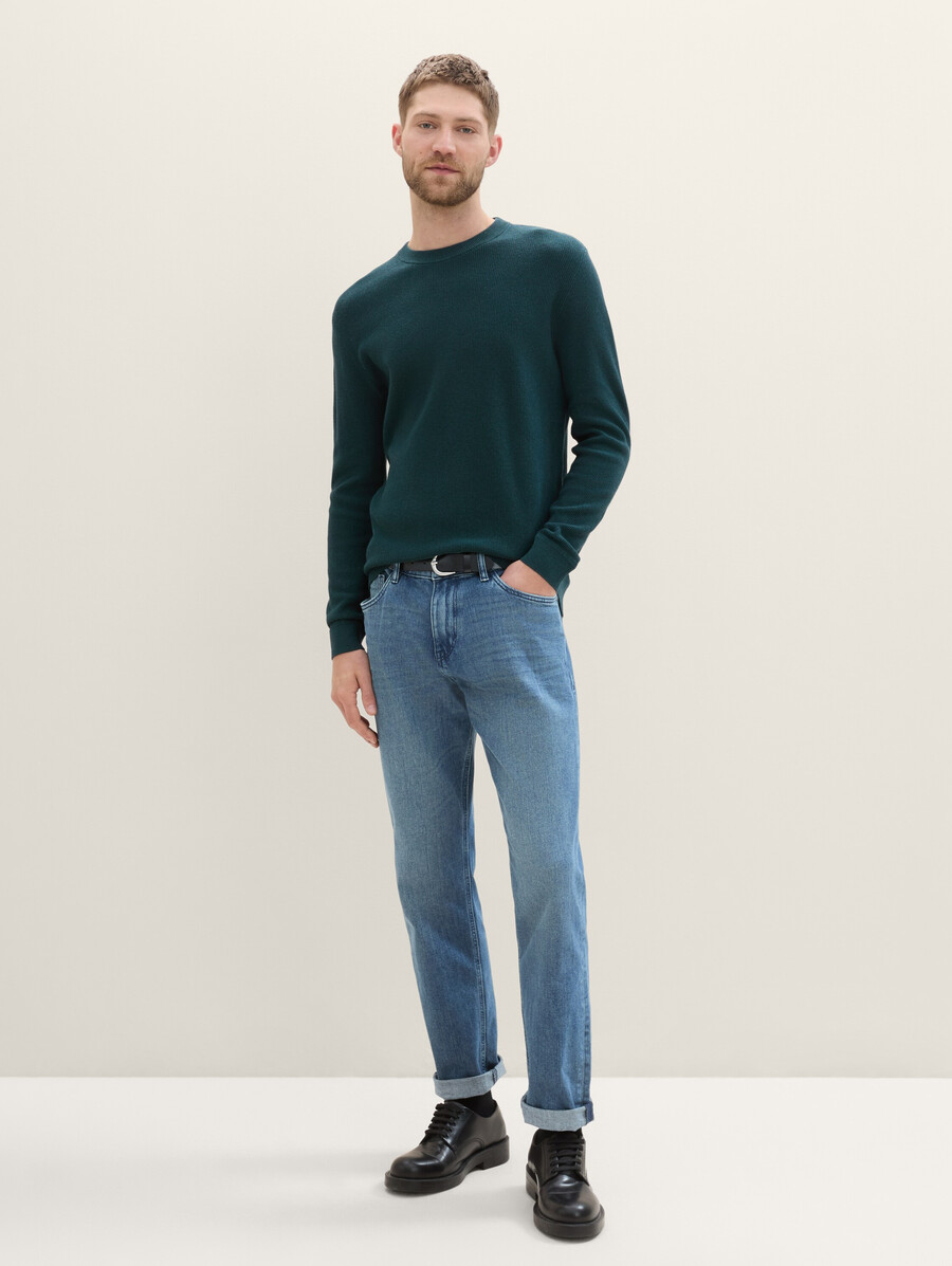 pull en maille de coton