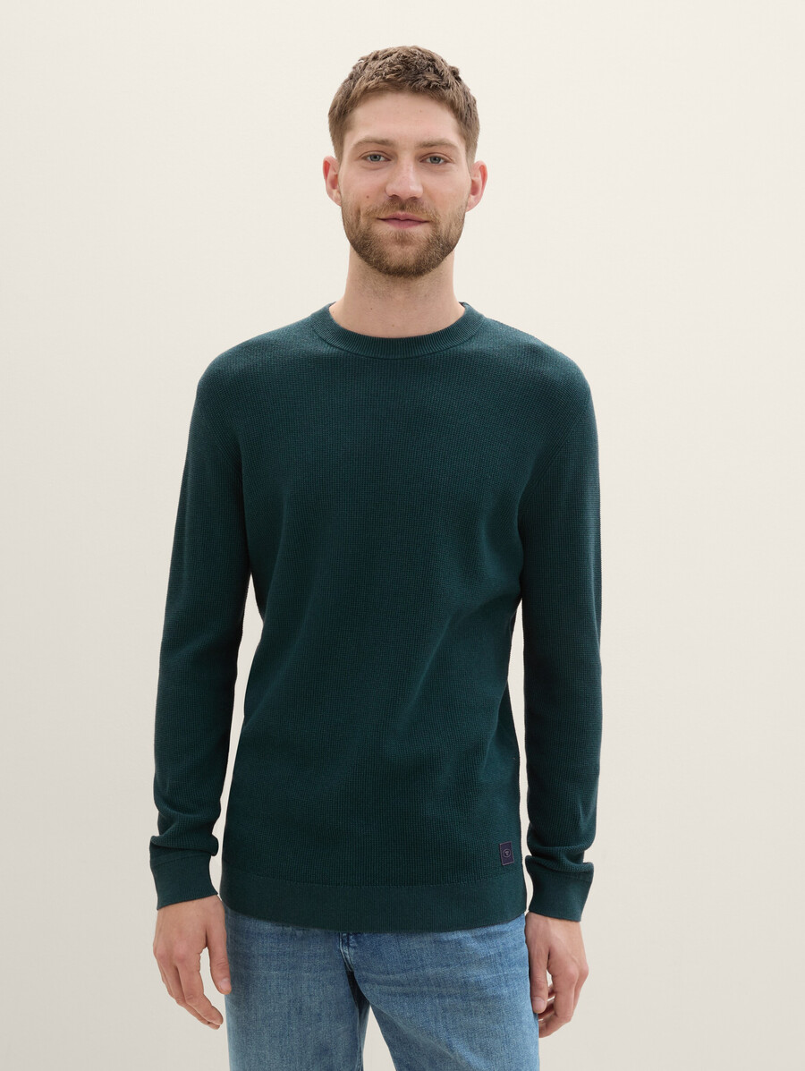 pull en maille de coton