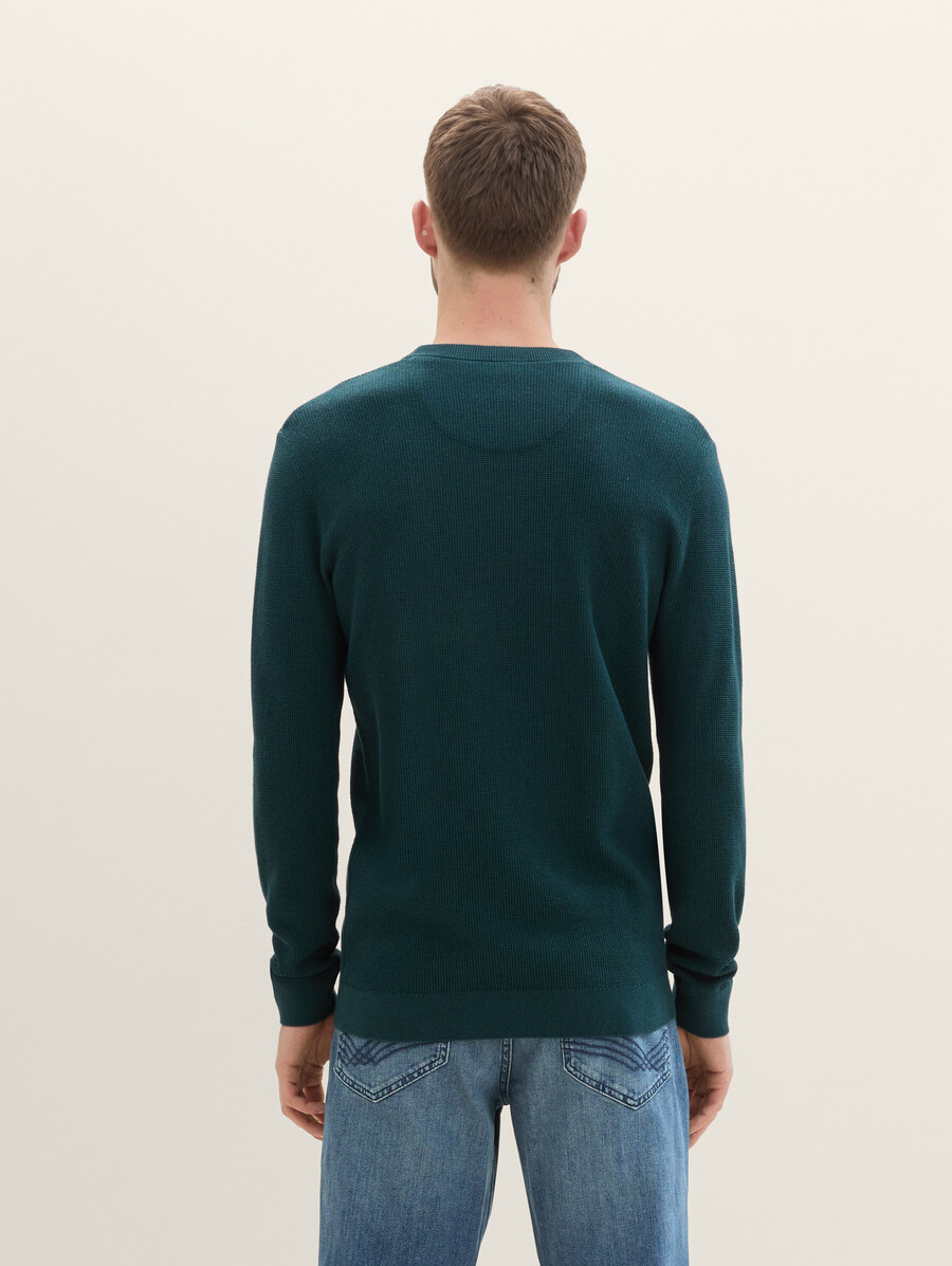 pull en maille de coton